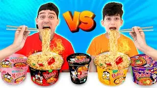 Tantangan Mie Paling Pedas: Jason VS Alex