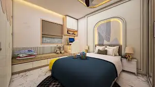 My Home Mangala 3BHK Flat Interior Designed by Pushpa Interiors | My Home Mangala Hyderabad