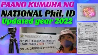 PAANO KUMUHA NG NATIONAL Phil. ID year 2022 | Step by Step | GraceDaphTV