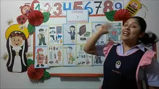 OFICIOS Y PROFESIONES, para niños de 5 años, nivel inicial.