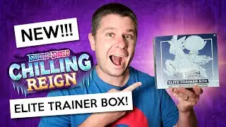 NEW CHILLING REIGN ELITE TRAINER BOX! Ice Rider Calyrex ETB | Secret Rare Pulled!