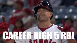 Matt Thaiss' Career High 5 RBI and 2 Steal Night vs Rockies!!