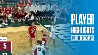 Grace Vanslooten 22 PTS 4 AST vs. Nebraska | Michigan State Women's Basketball | 01/15/2026