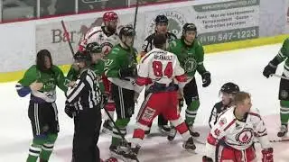 Philippe Paradis destroys Maxime Macenauer with huge hit! - 08-04-22