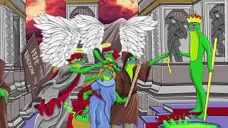 The Three frogs from Matt Furies three books... $PEPE $HOPPY $FEFE Narrative