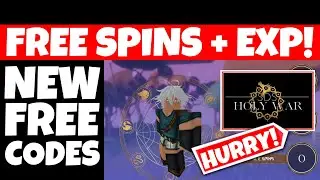 FREE CODES Holy War III gives Free EXP + Free Race Spins + Free Magic Spins SDS  |  ROBLOX