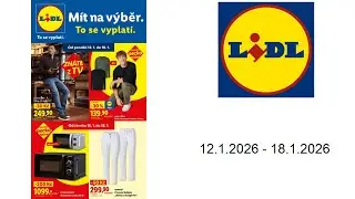 Leták Lidl - Spotřební zboží - 12.1.2026 - 18.1.2026