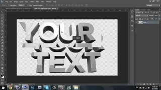 Awesome 3D YouTube Banner Template [Free Download]