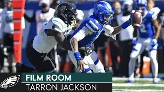 A Closer Look at Tarron Jackson's Relentless Effort | Eagles Film Room