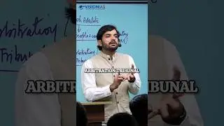What is an Arbitration Tribunal? explains Jatin Gupta Sir #shorts #upsc #ias
