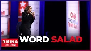 Kamala Harris &lsquo;WORD SALAD CITY&rsquo; Answers FAIL TO IMPRESS Undecided Voters: CNN Town Hall