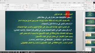 أسئلة على تدفق الطاقة - العلوم الحياتية- الصف الثاني عشر/ العلوم