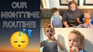 BEDTIME & EVENING ROUTINE FOR KIDS AGE 3 & 5! NIGHTTIME ROUTINE ON MY OWN!