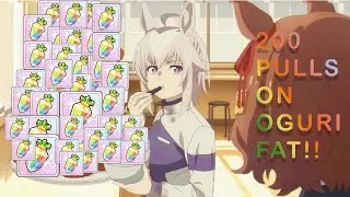 200 Pulls on Christmas Oguri Cap banner Umamusume ( I'm BROKE AF )