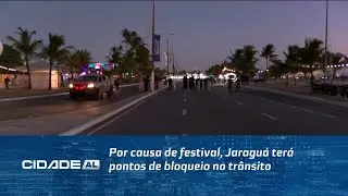 Por causa de festival, Jaraguá terá pontos de bloqueio no trânsito