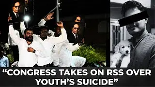 Congress Stages Protest at Freedom Park Over Kerala Youth&rsquo;s D*a*h Allegations Against RSS