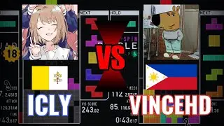 TETR.IO Tetra League (Season 2) ICLY (Diao) vs VINCEHD