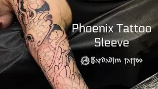 Phoenix Bird Tattoo Sleeve
