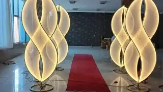 Stand Light strip loha frame light Flower Stand Light Design decoration Road light
