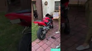 Honda cbr954rr dominator GP1 vs stock exhaust