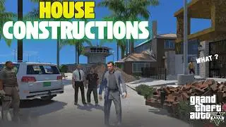 Michael Ka Dream 10 Marla House 😍 | Full Construction | GTA V Pakistan Mod