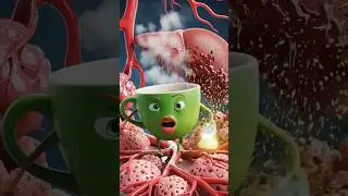 tea daily routine healthy Good habits vs bad habits 3D Medical Animation