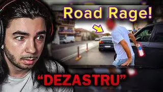 TheRealRed Reactioneaza La Romanian Dashcam: Road Rage, depasiri la limita si manevre riscante