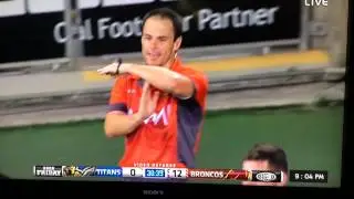 Titans vs Broncos - UNBELIEVABLE Broncos Try