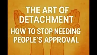 The Art of Detachment: How to Stop Needing People&rsquo;s Approval