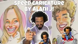 Speed Caricature by Alani J ( @Mr.AlaniJ )