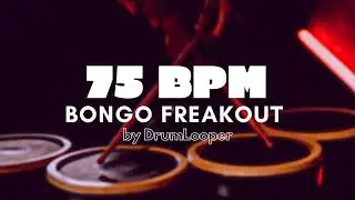 75 BPM Bongo Freakout Drum Loop | Practice Tool + Free Download