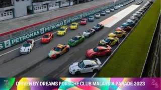 Porsche Club Malaysia Parade 2023 : 75 Years Driven By Dreams