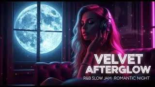 Velvet Afterglow: R&B Slow Jam | Deep Voice, Sax & Romantic Night