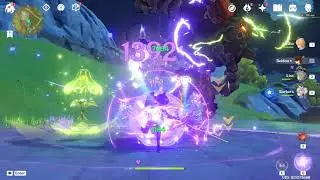 Dendro Traveller DPS C0 Talent Level 111