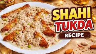 Aaj banaya royal dessert 👑✨ &ndash; Shahi Tukda 😍Creamy rabri aur crispy bread ka perfect combo!