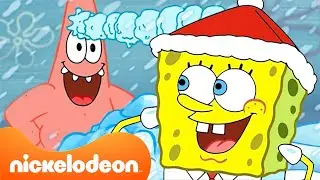 SpongeBob | 30 menit seru bersalju di Bikini Bottom ☃️ | Nickelodeon Bahasa