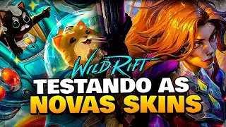 TESTANDO AS NOVAS SKINS DO BLITZ E DA MF! | LoL Wild Rift