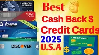 Best Cash Back Credit Cards USA 2025 | Maximize Your Rewards & Save More! @MashamFinanceFocus 