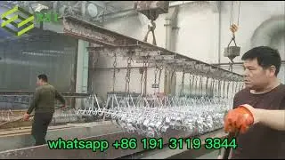 Hot Dip Galvanizing  Machine Plant #hdg #hotdip  #galvanizing #zinckettle