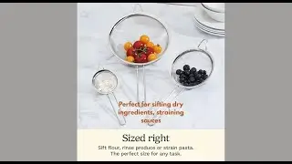 3 Must-Have Kitchen Prep Tools You&rsquo;ll Actually Use! | Strainers, Colander,  & More