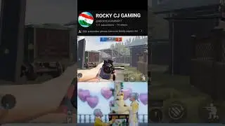 Gameplay PUBG MOBILE BGMI #ROCKYCJ Gaming #pubgmobile #pubg #shorts #viral