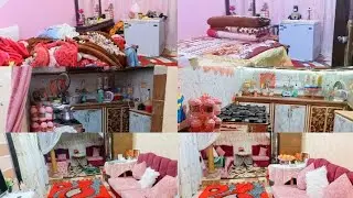روتين صباحي 🤱🏻 لتنظيف المنزل 😭كيف بنظم وقتي مع ابني الرضيع😂