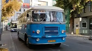 Film z zabytkowej 301 ( SAN H100, Jelcz 120MTE )