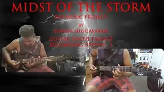 Midst of the Storm &ndash; Trance Metal Guitar Synth (Recording Update 1) | Joshua Shodavaram | JNS Music