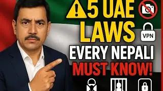 5 UAE Laws Every Nepali Must Know | Jail or Fine Without Knowing These!
