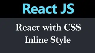 Inline Styling in React js  how to use inline style in react js