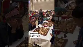Моменты международного детского чемпионата по шахматам в Батуми, 2023