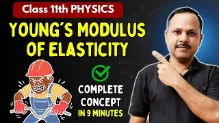 Young's Modulus of Elasticity | Elasticity | 11th #neet #cbse