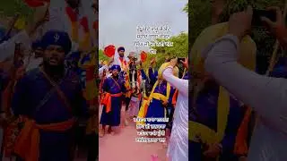 Jathedar Baba Darshan Singh Ji Nankana Sahib Wale Mukhi Dashmesh Tarna Dal #Rangrete_Guru_Ke_Bete