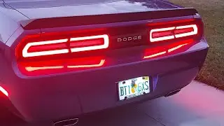 Dodge Challenger LED Tail Brake light upgrade tinted blinkers
